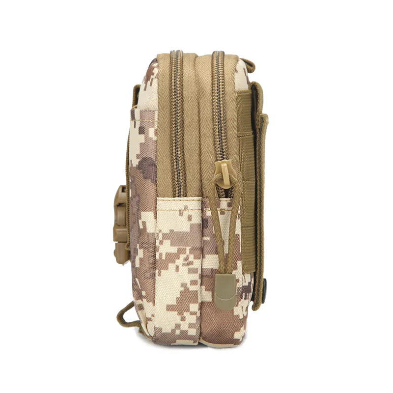 Molle Pouch Belt Waist Pack Men Camping