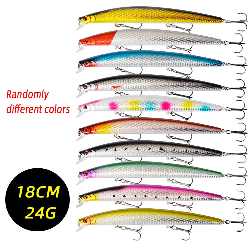 3/5/8 Pcs Fishing Lure Set High Quality Swimming Bait
