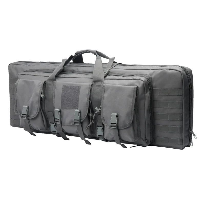LQARMY 32 38 42 48 inch Tactical Double Rifle Case Backpack