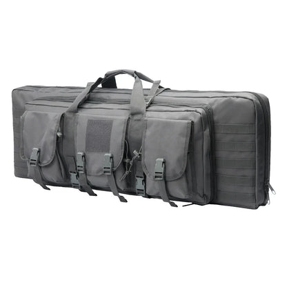 LQARMY 32 38 42 48 inch Tactical Double Rifle Case Backpack