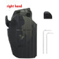 Either Hand Gun Holster Adjustable Waist Lightweight