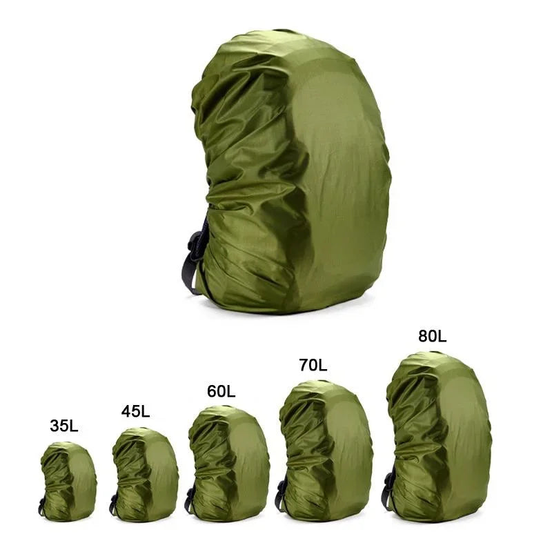 35L/45L/60L/70L/80L  Camping Backpack Bag Waterproof Rain Cap Cover