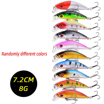 3/5/8 Pcs Fishing Lure Set High Quality Swimming Bait