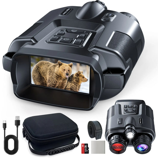 4K Night Vision Binoculars 3inch Screen