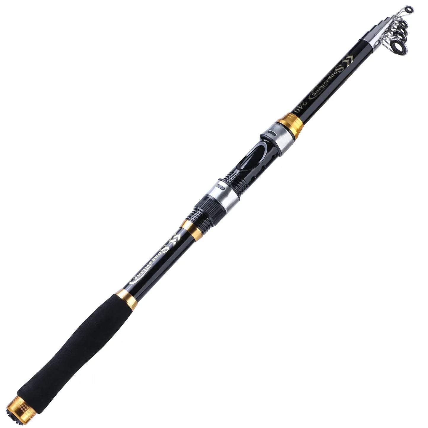 Sougayilang 4 Colors Telescopic Fishing Rod 1.8m-3.3m