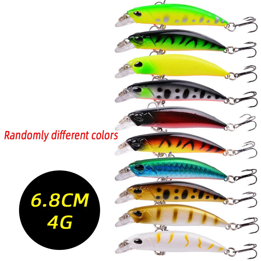 3/5/8 Pcs Fishing Lure Set High Quality Swimming Bait
