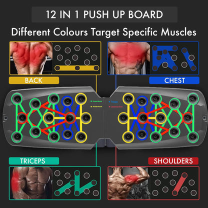 Multi functional Fold able  push-up Board