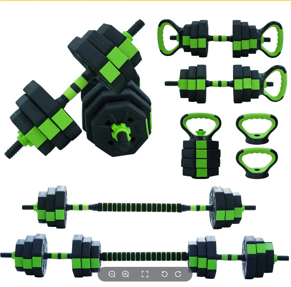 66lbs/88lbs Weight 4 in 1 Adjustable Kettle bell Set  Dumbbell Set