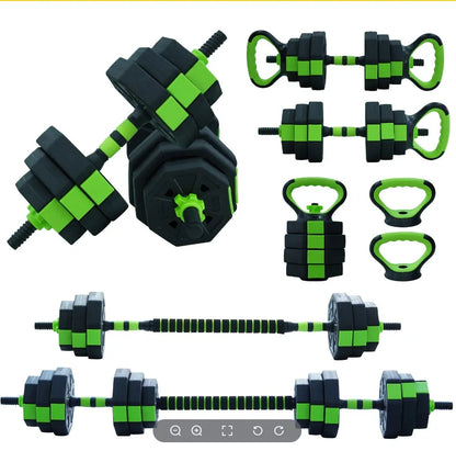 66lbs/88lbs Weight 4 in 1 Adjustable Kettle bell Set  Dumbbell Set