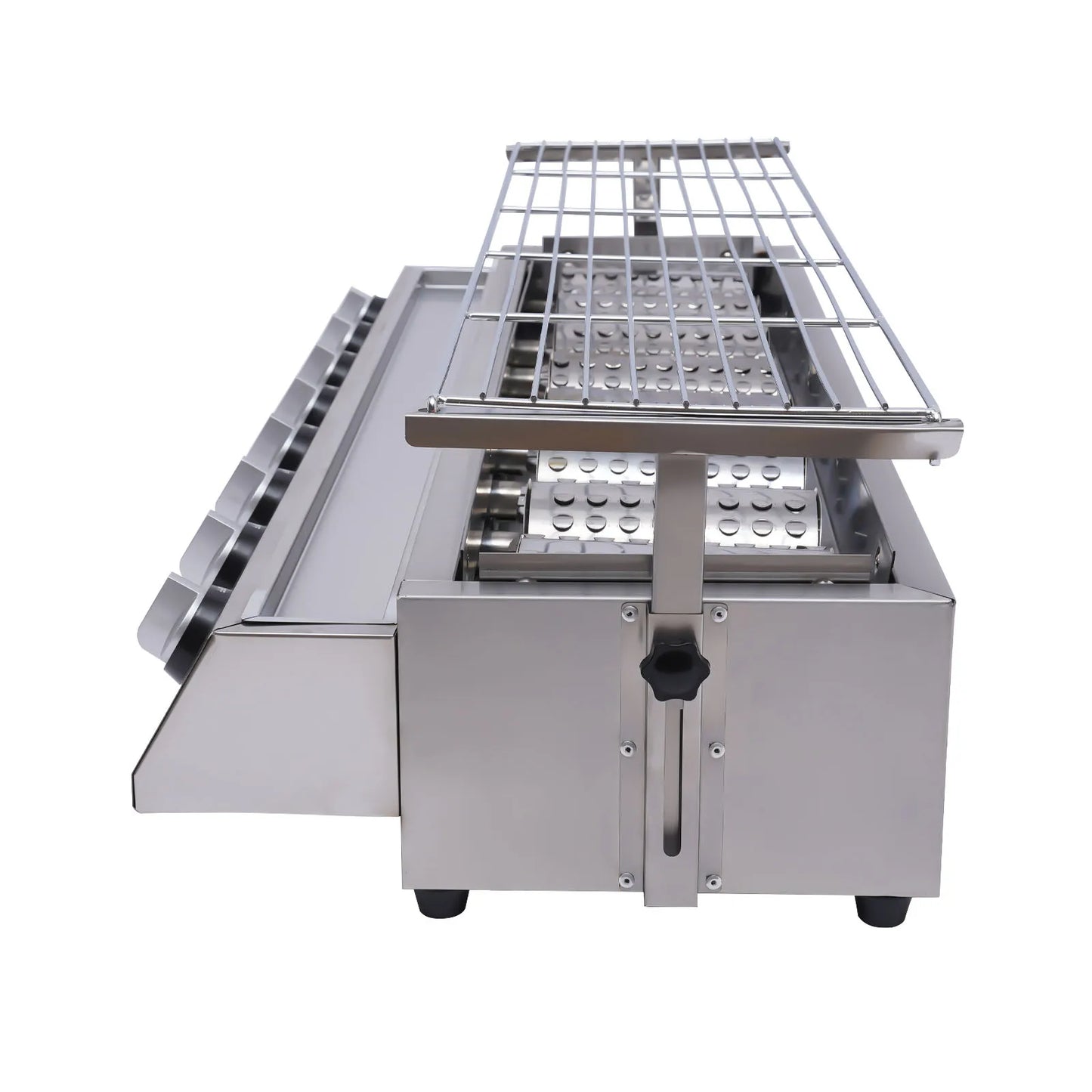 8-Burner Gas Grill, Stainless Steel, Portable