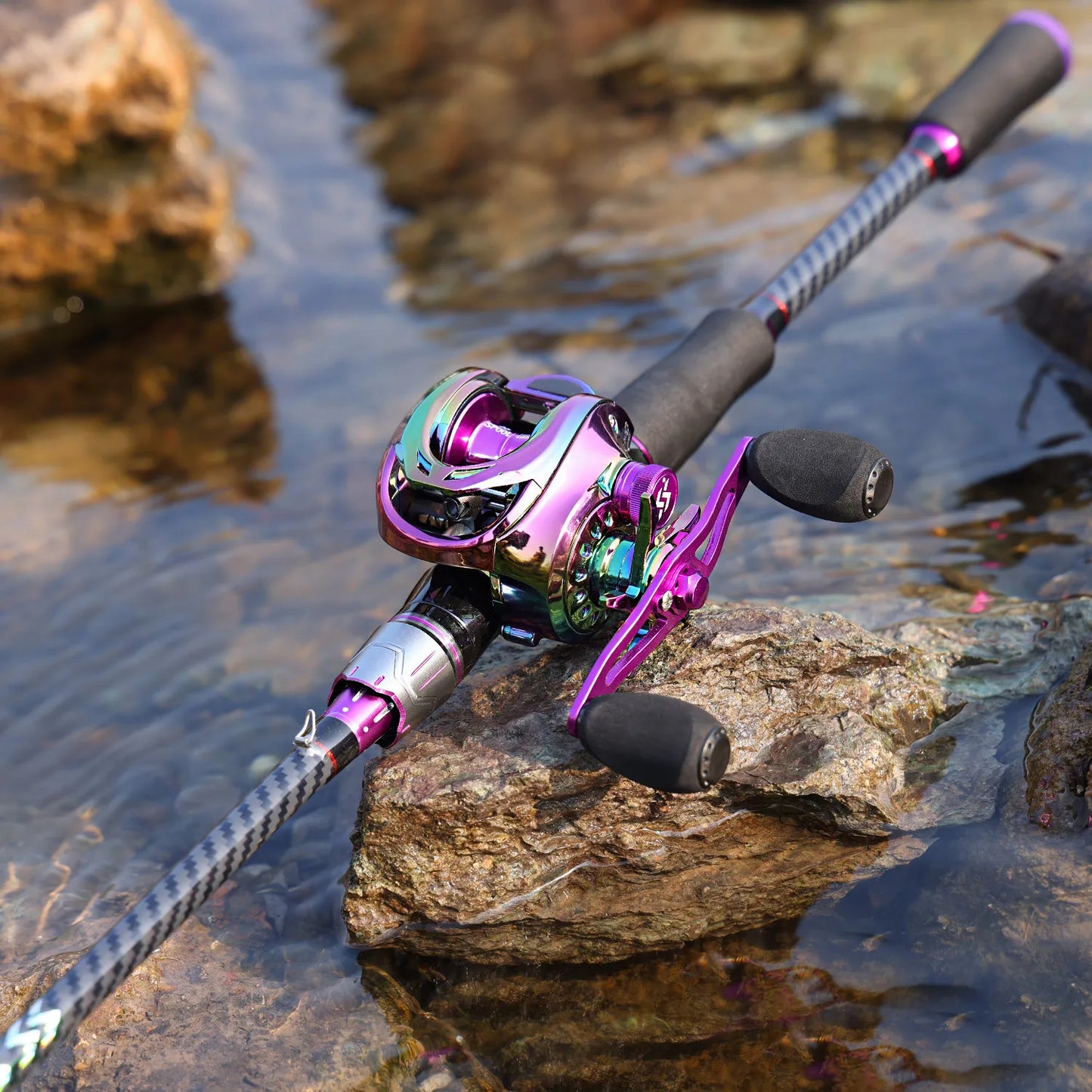 180cm Telescopic Fishing Rod Carbon Fiber,