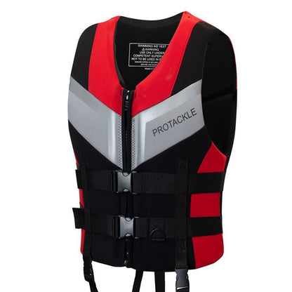 Neoprene Life Jacket Adults Safety Vest Buckle