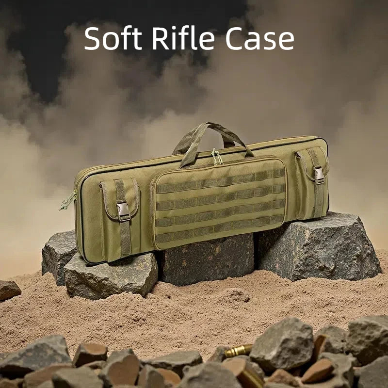 Soft Tactical Double Long Gun Bag Backpack