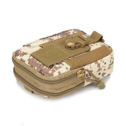 Molle Pouch Belt Waist Pack Men Camping