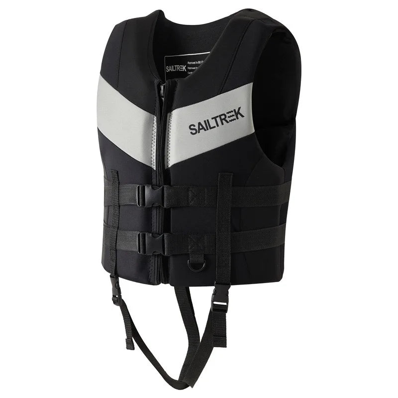 Neoprene Life Jacket Adults Safety Vest Buckle
