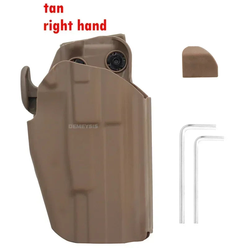 Either Hand Gun Holster Adjustable Waist Lightweight