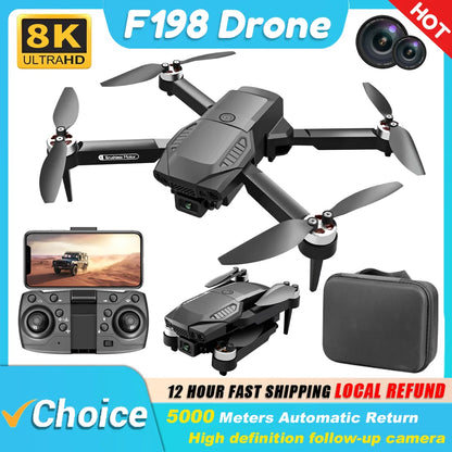 F198 Drone Professional 1080P Dual Camera