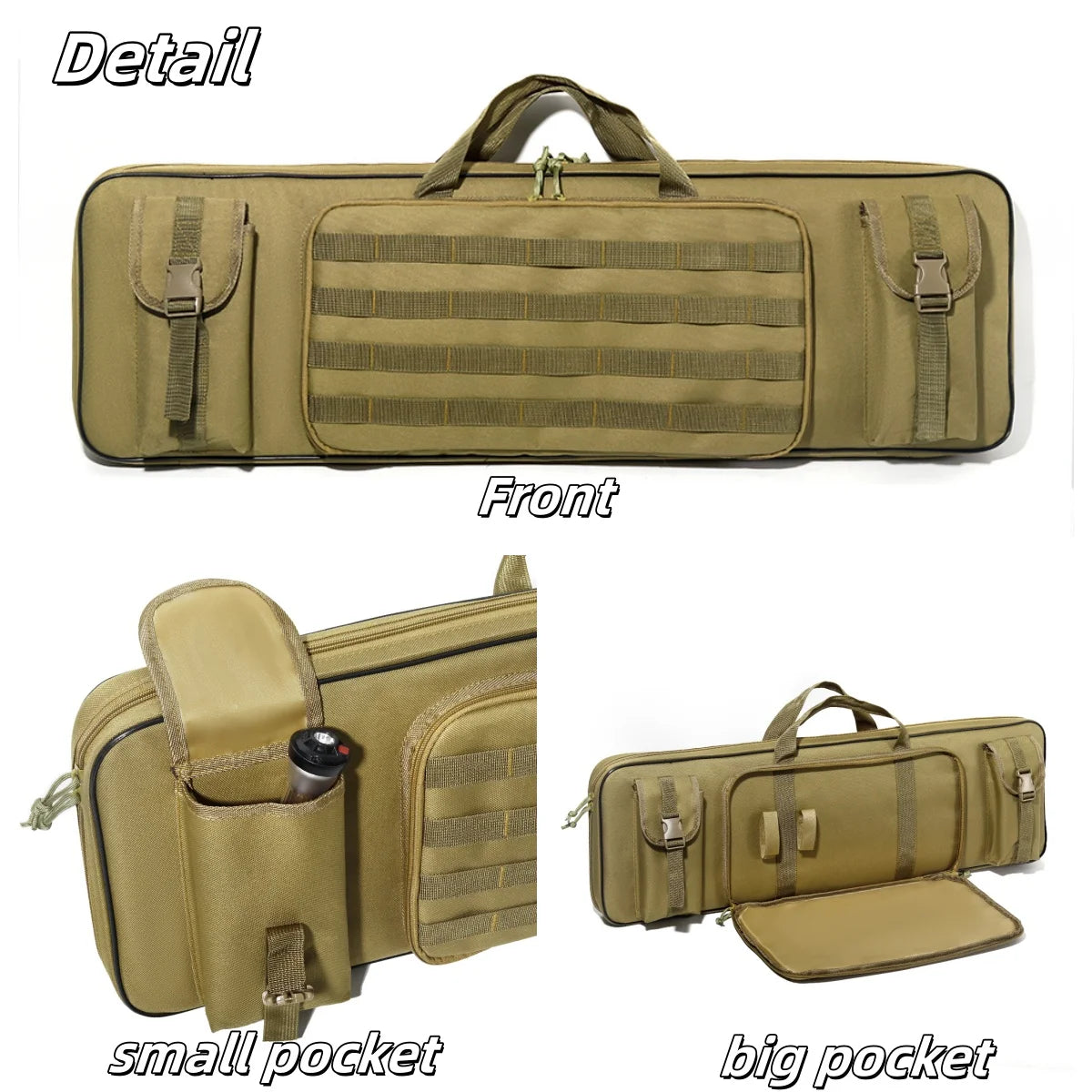 Soft Tactical Double Long Gun Bag Backpack