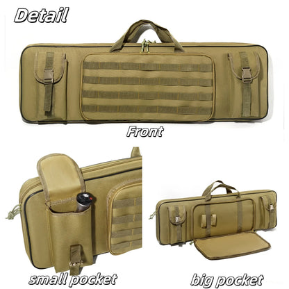 Soft Tactical Double Long Gun Bag Backpack