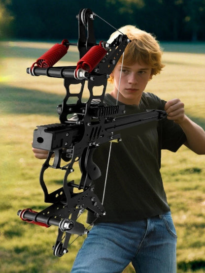 Veyron all-metal composite bow, 50-shot capacity