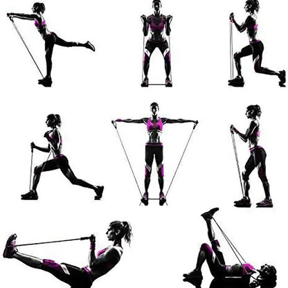 Workout Bands With Handles For Men Women
