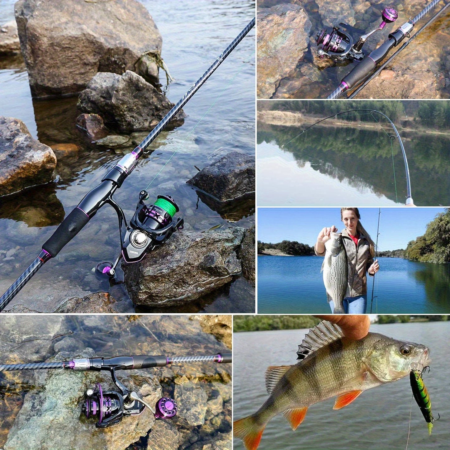 180cm Telescopic Fishing Rod Carbon Fiber,