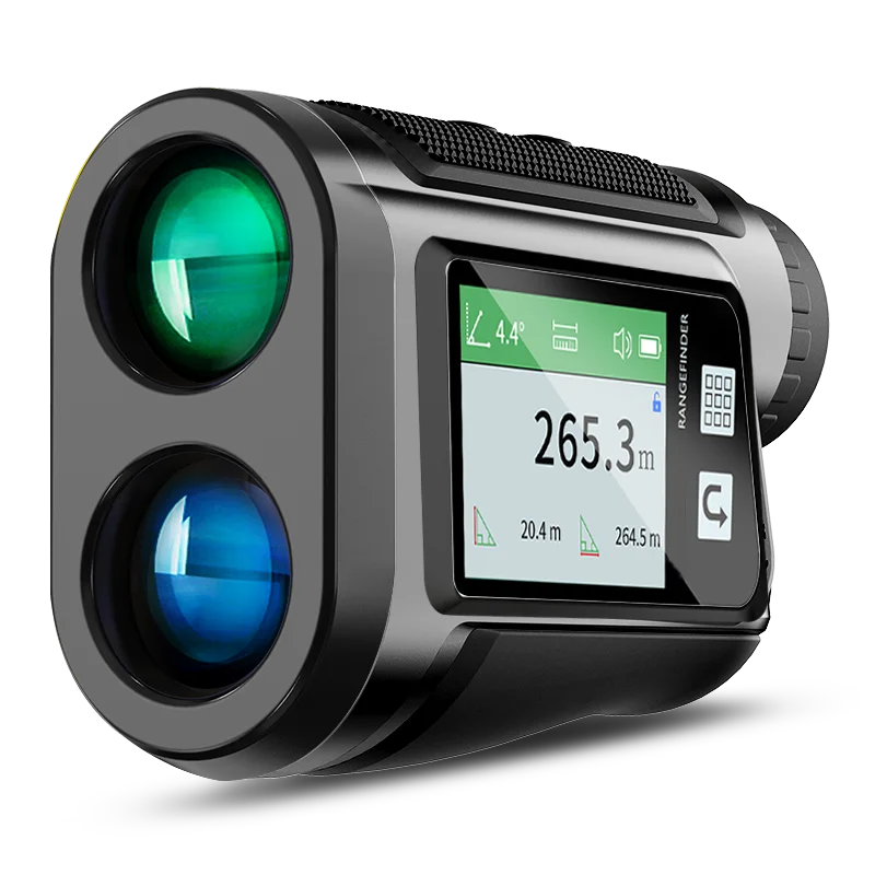 NOHAWK: Laser Rangefinder USB Rechargeable  Hunting Monocular