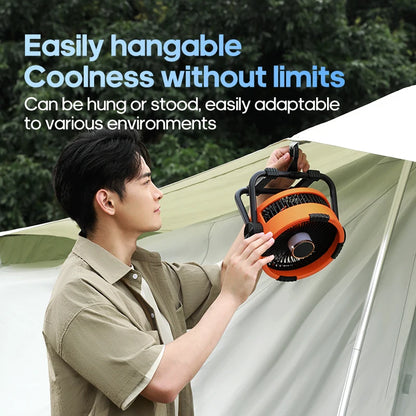 Portable 6 in 1 Outdoor Camping Fan