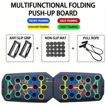Multi functional Fold able  push-up Board