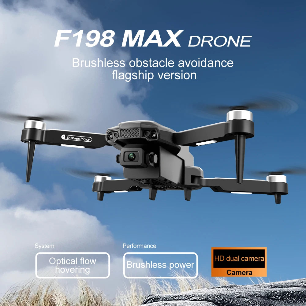 F198 Drone Professional 1080P Dual Camera