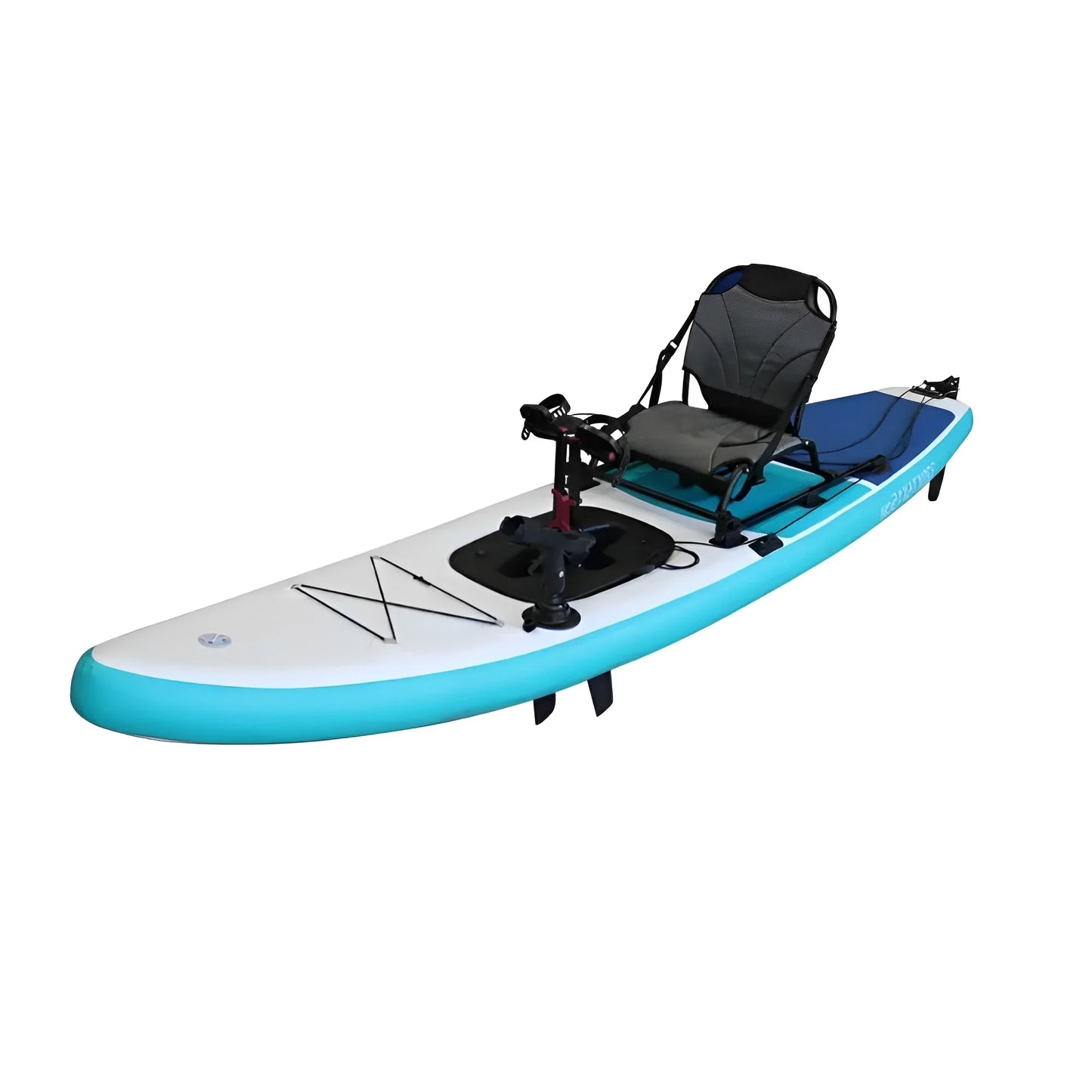 Inflatable 2-Person Pedal Fishing Kayak 14ft,