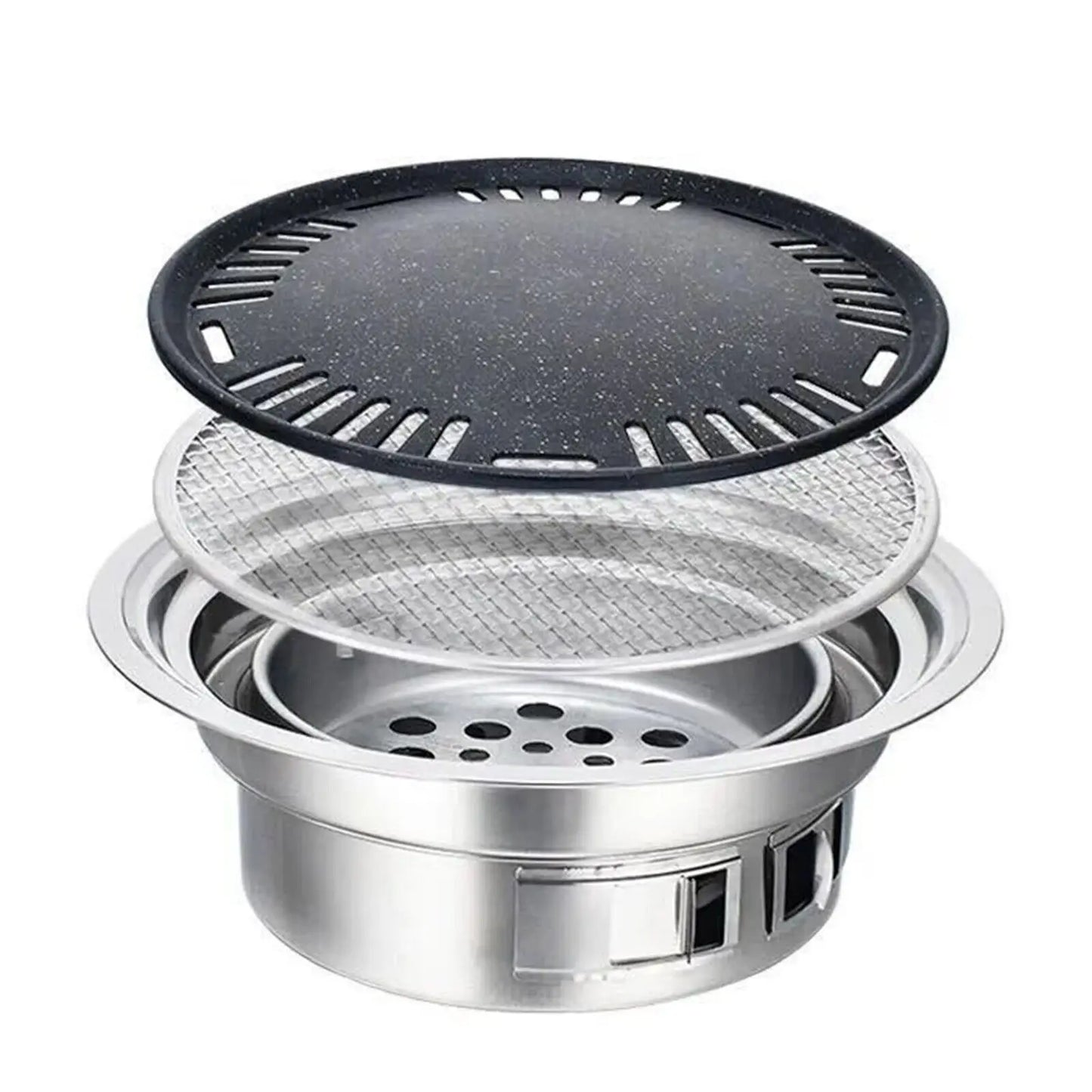 Korean Style Table Charcoal Portable BBQ Grill