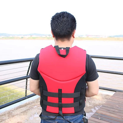 Neoprene Life Jacket Adults Safety Vest Buckle
