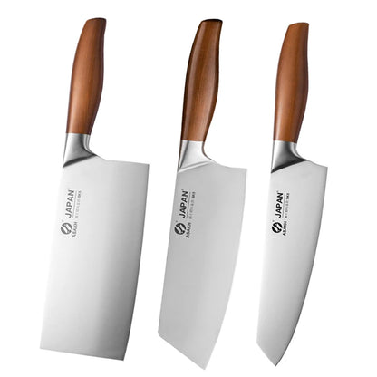 1-6pcs Japanese Chef Knife Set Stainless Steel